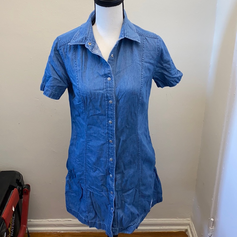 Calvin Klein Jeans Denim Short-sleeve Dress